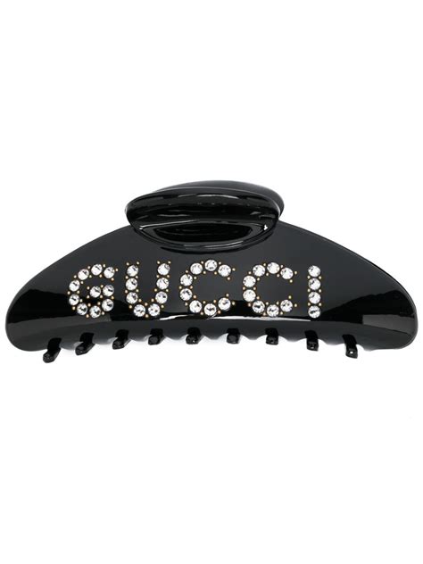 gucci rhinestone hair clip|farfetch Gucci.